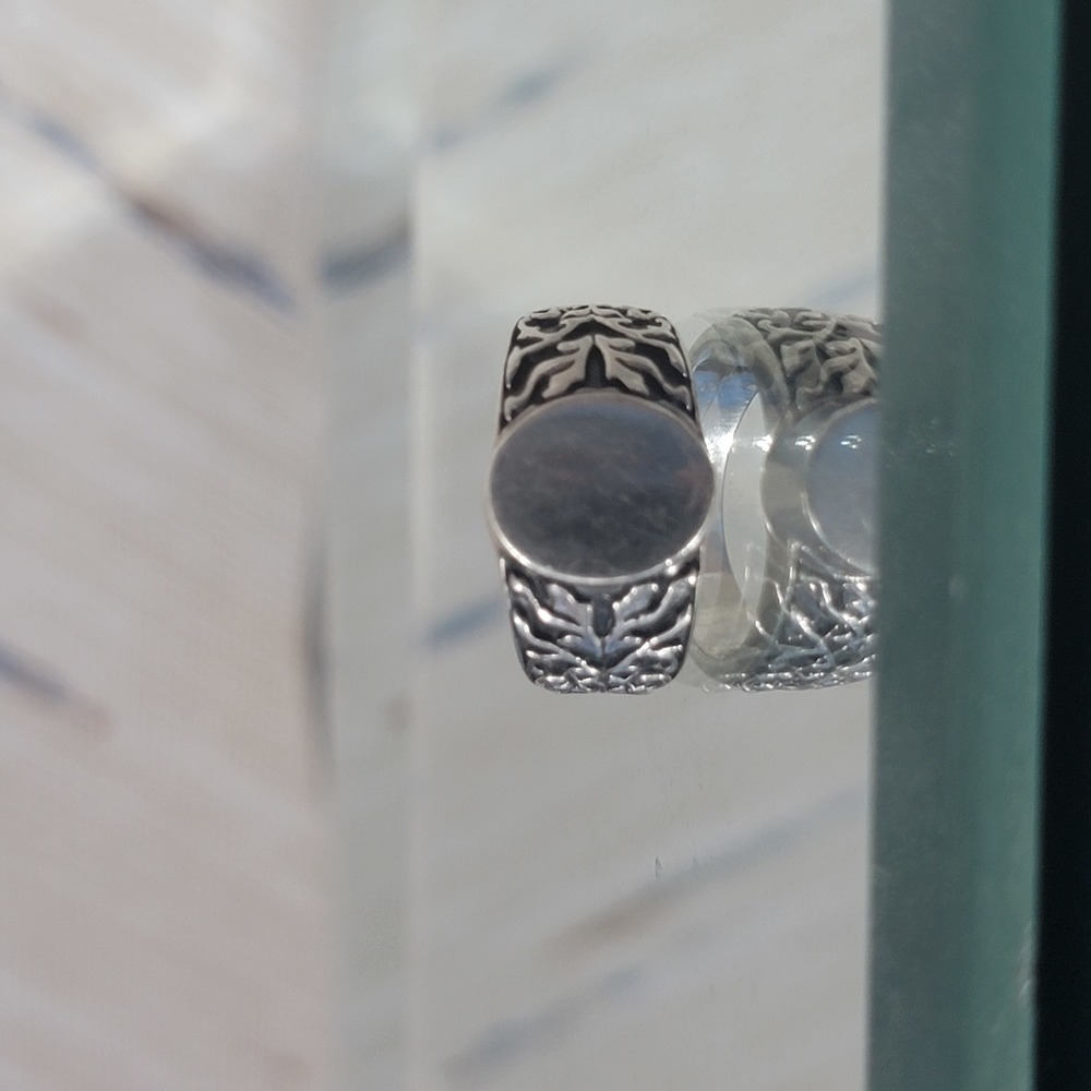Ring | Sterling Silver | Flat Face | Size 7